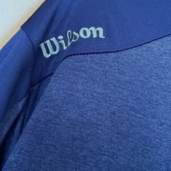 Wilson Staff Mens Dark Blue Polo Golf Shirt Size Large NWOT - Picture 5 of 9